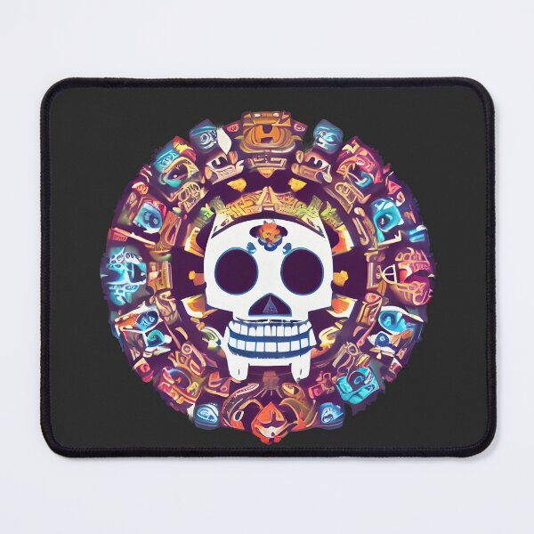 Item preview, Another Halloween Skull In Circle designed and sold by Chubuter.