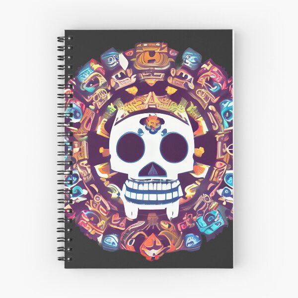 Item preview, Another Halloween Skull In Circle designed and sold by Chubuter.