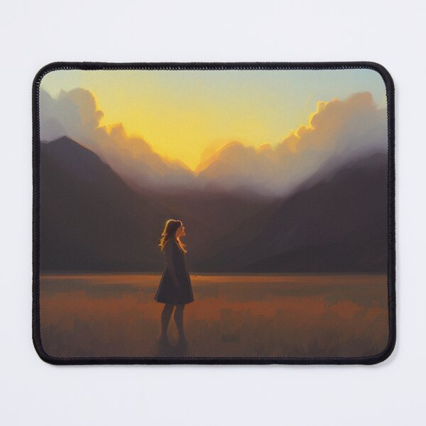 Item preview, woman at sunset designed and sold by andreantonella.