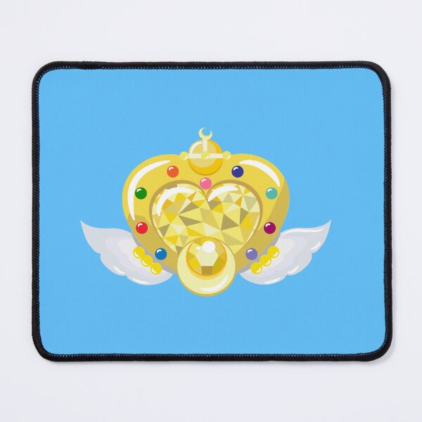 Item preview, Golden heart brooch with wings, sailor moon designed and sold by yessebel.