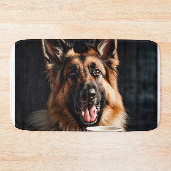 Item preview, Perky Pup: Adorable German Shepherd Coffee for Caffeine Lovers designed and sold by ClawedCreations.