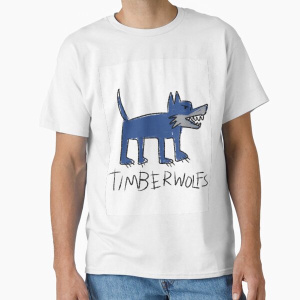 Vista previa del artículo con la obra «lobos de madera», diseñado y vendido por poorlydrawnball.