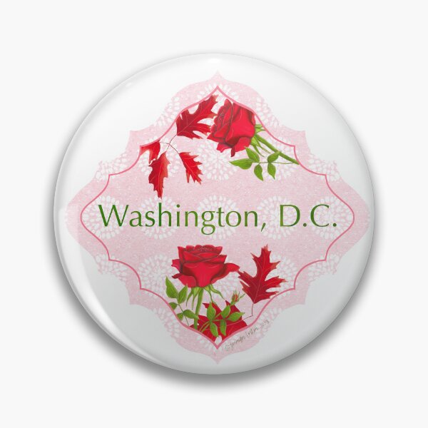 Item preview, Washington DC | District of Colombia Graphic for water bottle, laptop, journal  | Vinyl stickers for nature lovers and travelers designed and sold by JourneyHomeMade.
