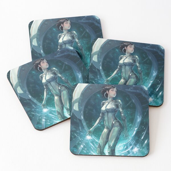 Item preview, Sci-Fi Anime Girl in Space designed and sold by OtakuTones.