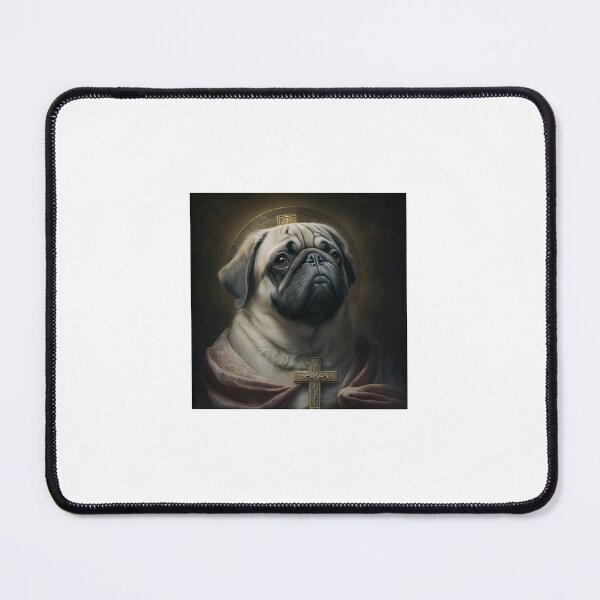 Item preview, The Pug Christ, Dog Lord  designed and sold by BuckCrispy.