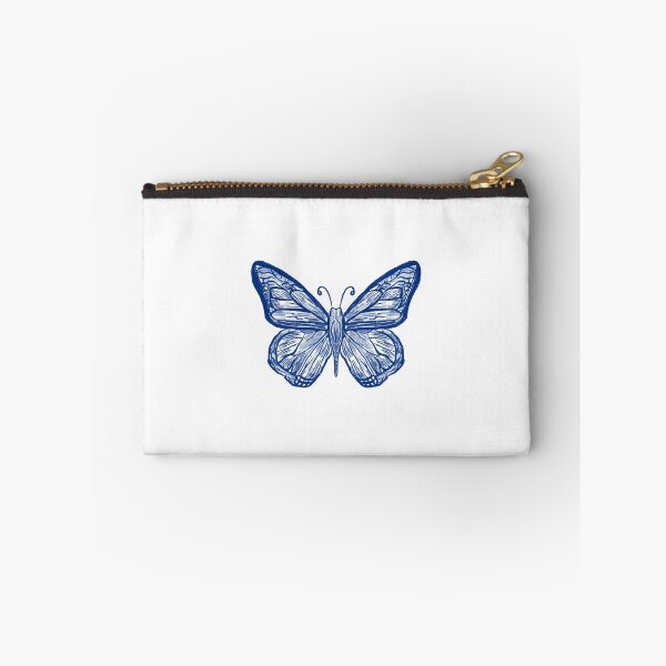 Item preview, Blue penwork butterfly  designed and sold by DigitalD0ll.