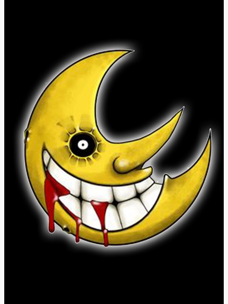 Soul Eater Moon Art Board Print By Zippointheworld Redbubble