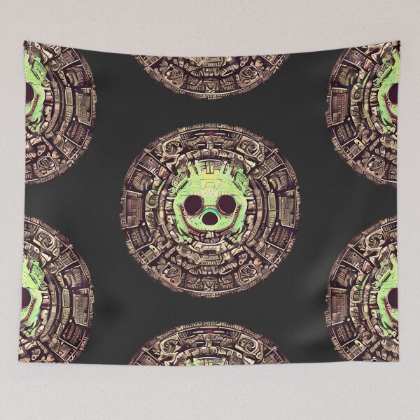 Item preview, Halloween Spirit In Tribal Circle designed and sold by Chubuter.
