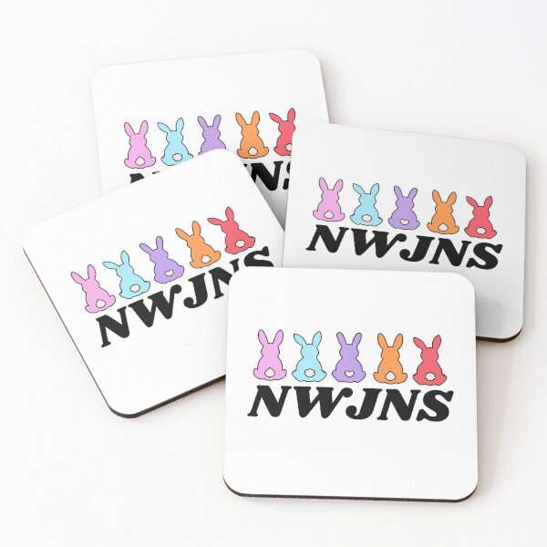 Item preview, NewJeans Bunnies, New Jeans Logo and Mascot Bunny, Kpop NWJNS Merch, Ditto designed and sold by Julia Dorian.