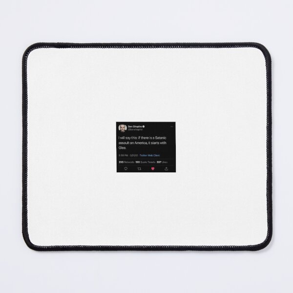 Item preview, Ben Shapiro tweet about Glee designed and sold by bobaapearls.