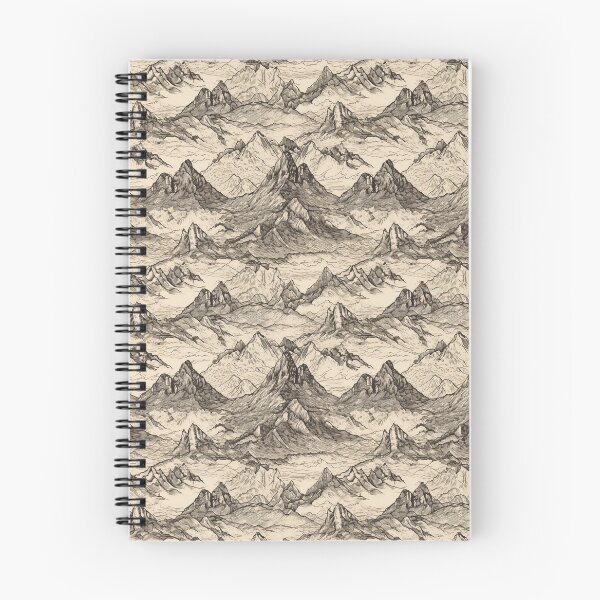 Item preview, Mountain sketch 2 designed and sold by Mosaica-.