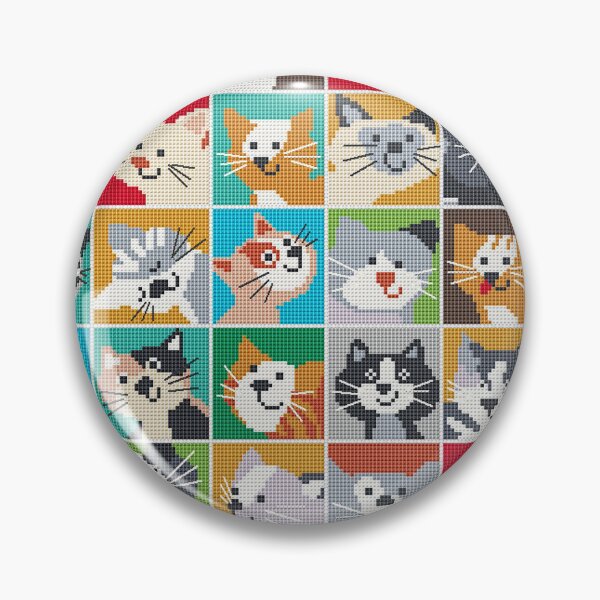 Item preview, Cat Stitch Pattern designed and sold by GravesClark.