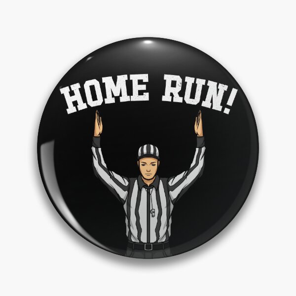 Item preview, Clueless Sports Fan Referee Home Run Funny Baseball Gear designed and sold by DynamicDesign.