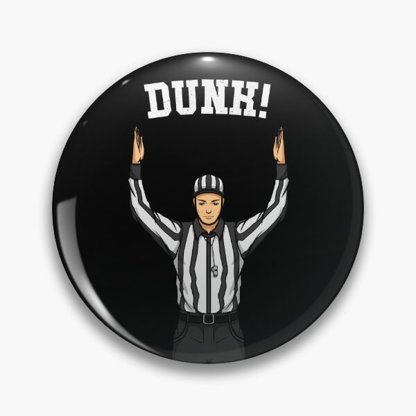 Item preview, Clueless Sports Fan Referee Dunk Funny Sports Basketball Gear designed and sold by DynamicDesign.