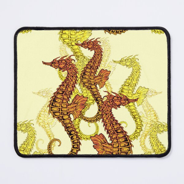 Item preview, Seahorses in Yellow designed and sold by Claviger.