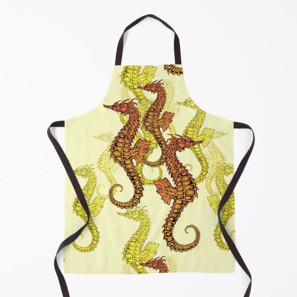 Item preview, Seahorses in Yellow designed and sold by Claviger.