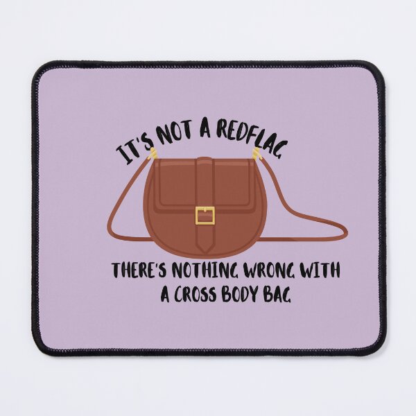 Item preview, Not a red flag, just a crossbody bag - modesty designed and sold by Swagforbubby.