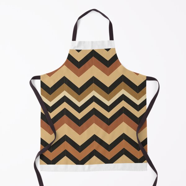 Item preview, Earthy Elegance: A Rich Brown Chevron Pattern designed and sold by FalconPrint.