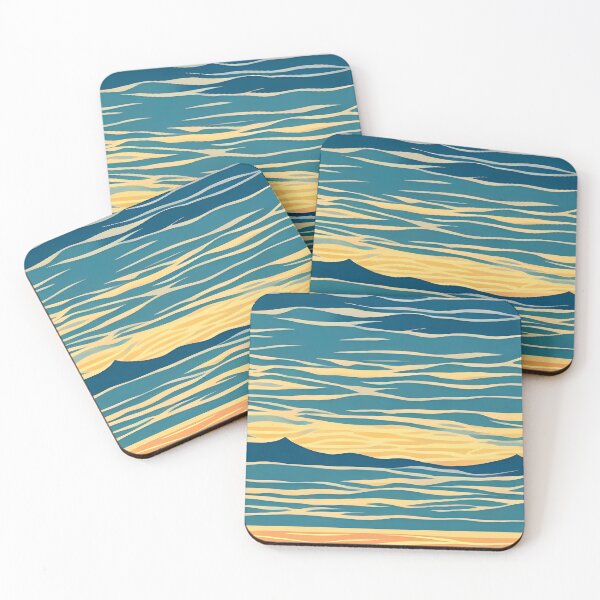 Item preview, Sunset Horizon Waves designed and sold by Austin H. Kapfumvuti.