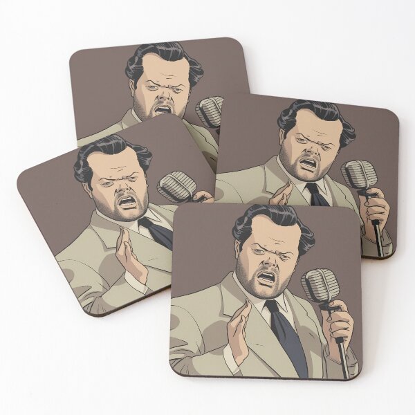 Item preview, Orson Welles at the mic Pop Art designed and sold by Darkhosis.