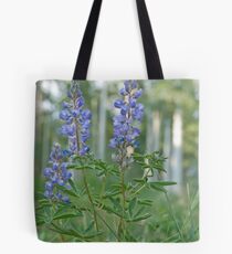 Silvery Lupine Blooming in the Rocky Mountains Tote Bag
