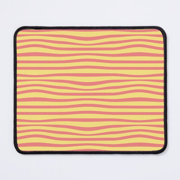 Item preview, warped stripe mango pattern designed and sold by naptimestudio.