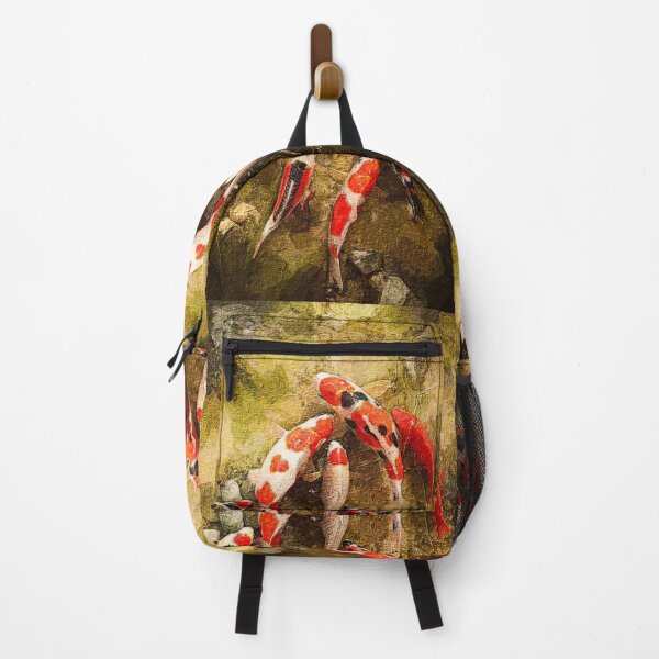 Item preview, Shallow Stream Koi Fish for Luck ,Prosperity and Health designed and sold by REValation0413.