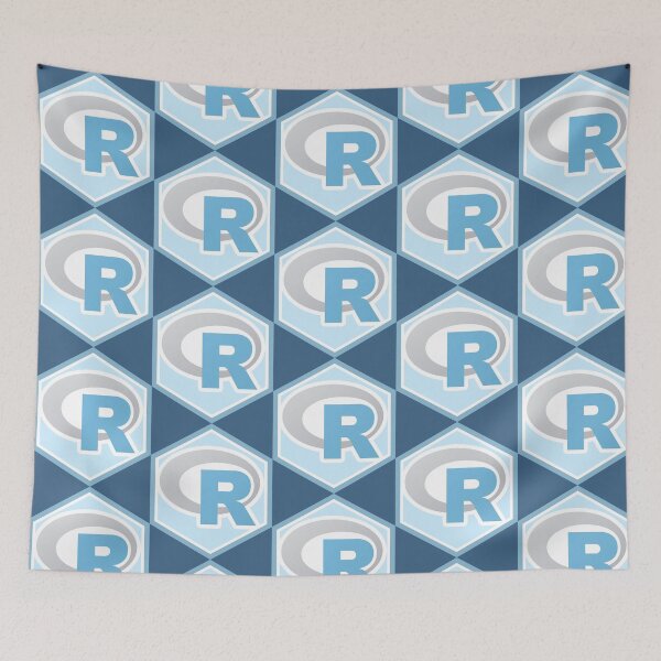Item preview, R Programming Language Data Stats Hexagon design designed and sold by take8.