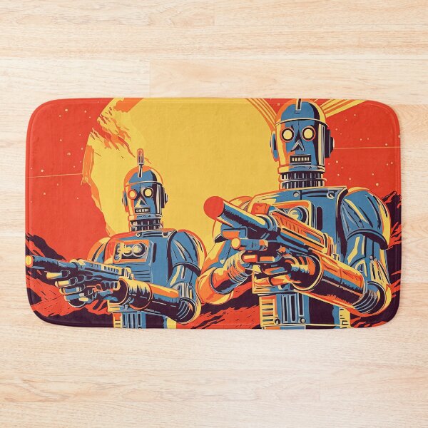 Item preview, Space robots on Mars designed and sold by mosfunky.