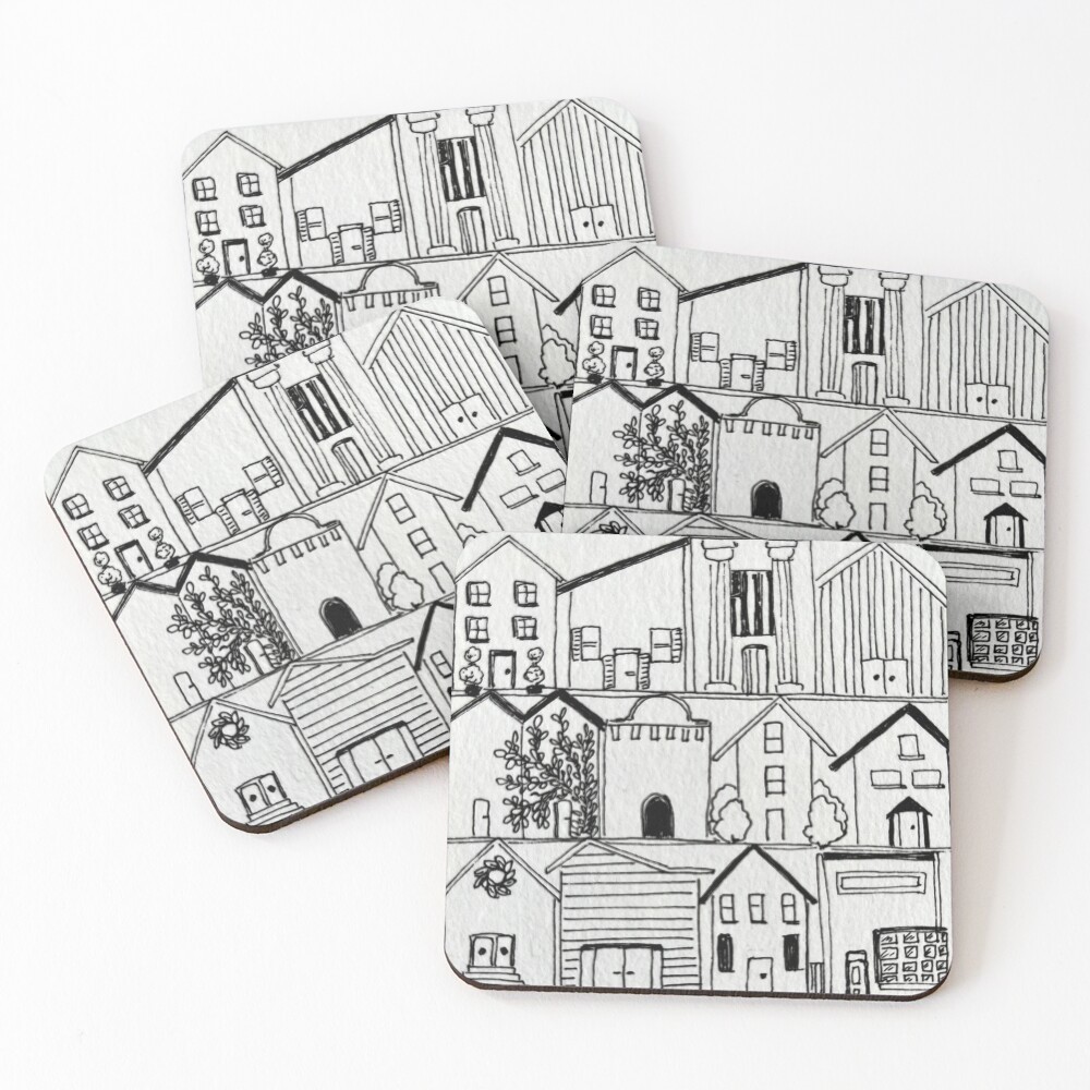 Item preview, Coasters (Set of 4) designed and sold by CreativeTemper.