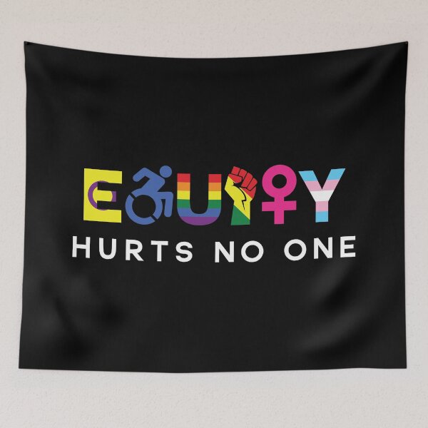 Item preview, Equity Hurts No One - Panafrican; White Text designed and sold by Star Danny Baeson.