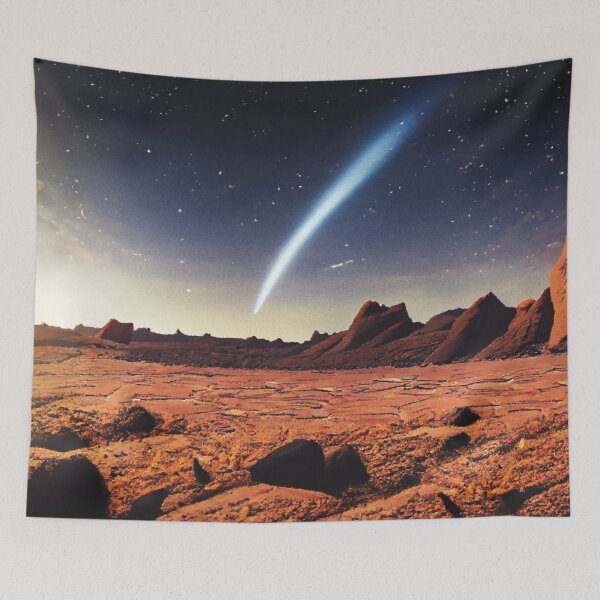 Item preview, Late Night Arrival at the Bunyo Plains - Nature Landscape designed and sold by Kijiermono.