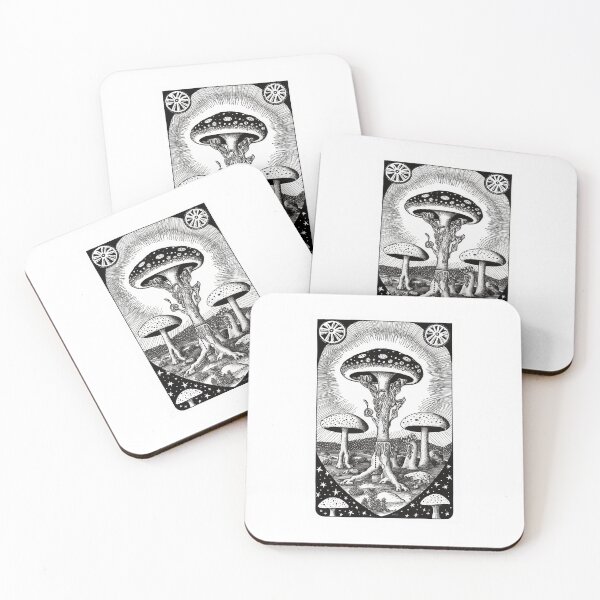 Item preview, Hermetic Mushroom Card 5 designed and sold by keenaesthetic.