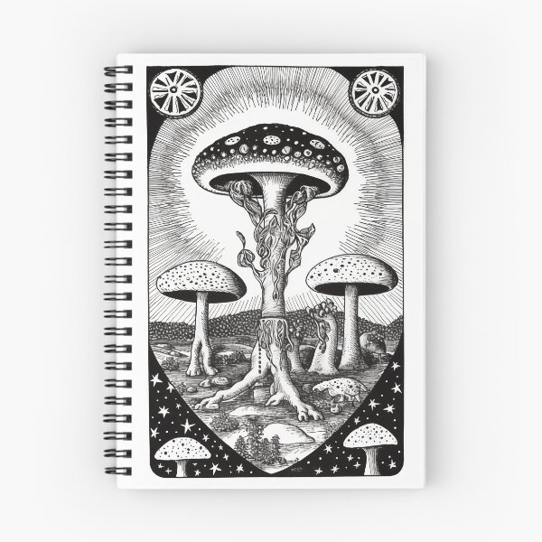 Item preview, Hermetic Mushroom Card 5 designed and sold by keenaesthetic.