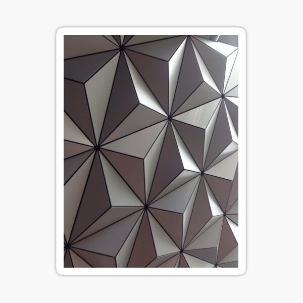 3D Surface, #abstract #pattern #mosaic #design #art #illustration #modern #tile #shape #square #vertical #colorimage #geometricshape #textured #backgrounds #seamlesspattern #triangleshape #styles Sticker