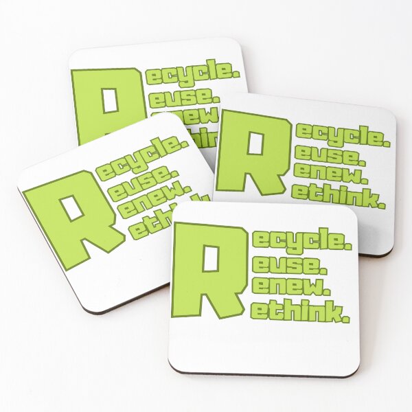 Item preview, Recycle Reuse Renew Rethink Crisis Environmental Activism designed and sold by Stickers  Designer.