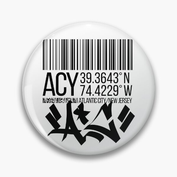 Item preview, Atlantic City, NJ (black) designed and sold by ICYMI-DZNS.