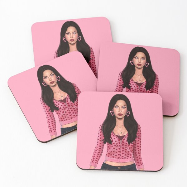 Item preview,  Normal Human Jennifers Body Hearts Pink Check y2k designed and sold by nancyvheart / thelamehuman.
