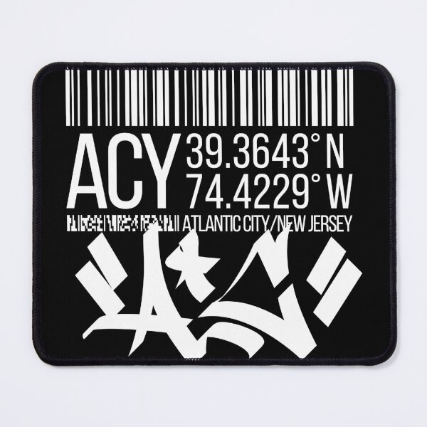 Item preview, Atlantic City, NJ (white) designed and sold by ICYMI-DZNS.