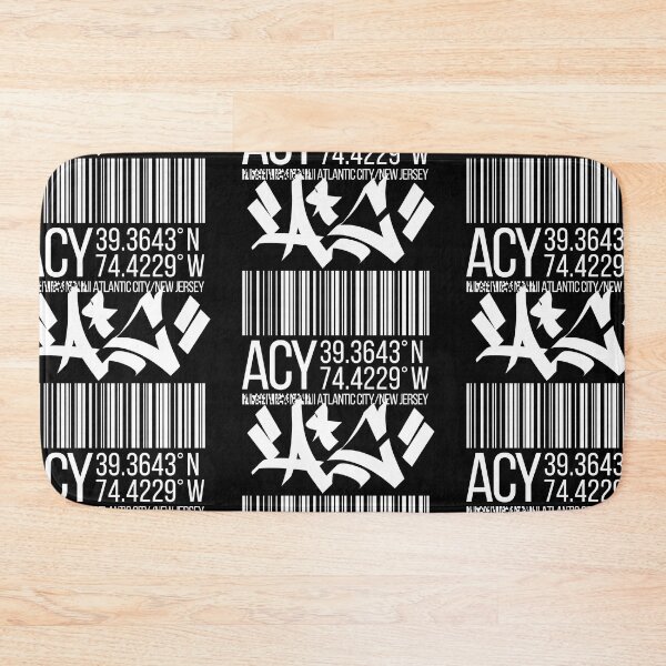 Item preview, Atlantic City, NJ (white) designed and sold by ICYMI-DZNS.