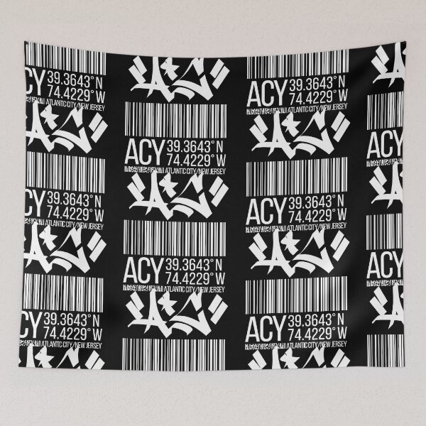 Item preview, Atlantic City, NJ (white) designed and sold by ICYMI-DZNS.