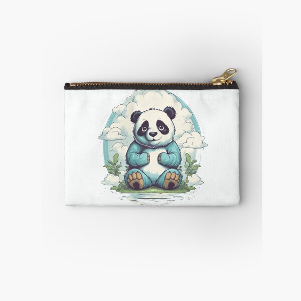 Item preview, Bamboo Bliss: A Delightfully Adorable Panda Cartoon designed and sold by Designs-By-Geli.
