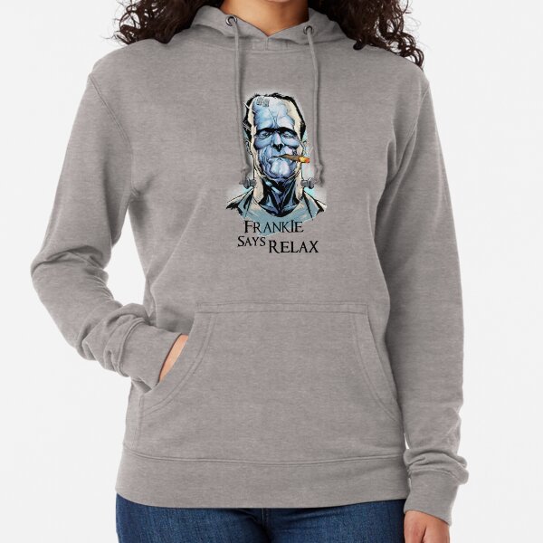 Frankensteins Monster says Calm Down. Lightweight Hoodie