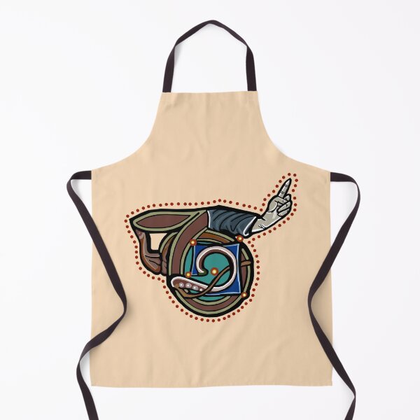 Item preview, Manicule Letter T W14C Maastricht Psalter Parody designed and sold by Donnahuntriss.
