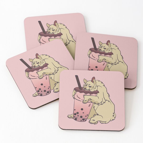 Item preview, Kermode Bear Strawberry Boba designed and sold by Sea Sa1t.