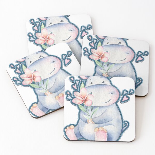 Item preview, Hippo Tshirt, Hippo Lover Tshirt, Cute Hippo Tshirt, Hippo designed and sold by alomituso.