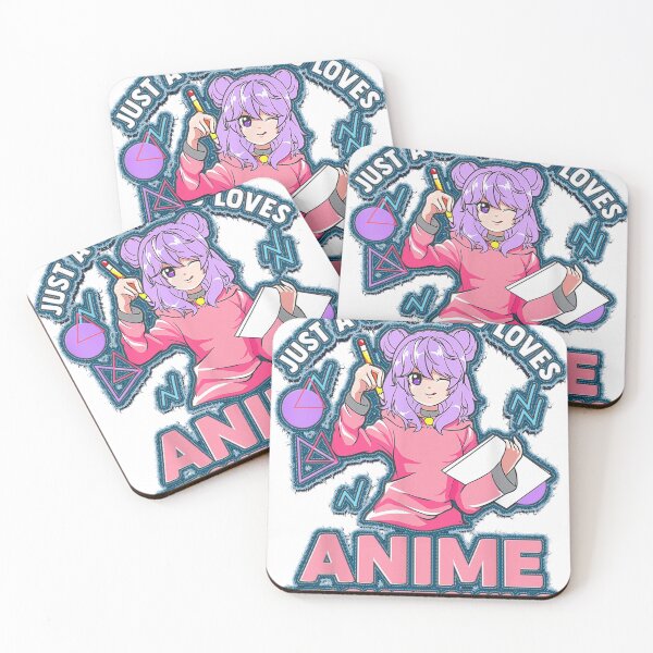 Item preview, Just A Girl Who Loves Anime and Sketching designed and sold by alomituso.