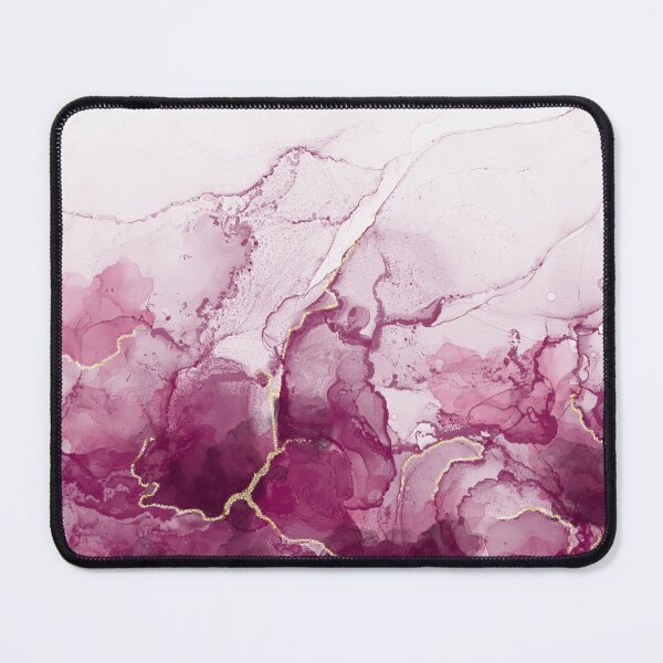 Item preview, Red Violet and Gold Alcohol Ink Pattern designed and sold by Lady-Lilac.