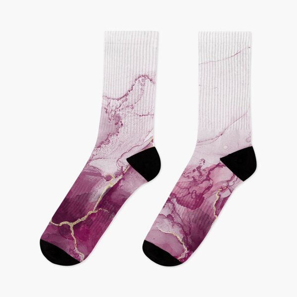 Item preview, Red Violet and Gold Alcohol Ink Pattern designed and sold by Lady-Lilac.