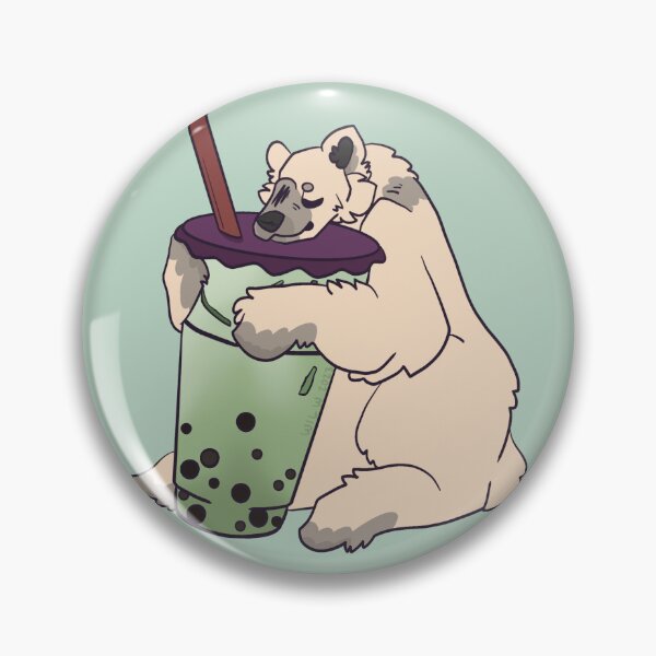 Item preview, Polar Bear Honeydew Boba designed and sold by Sea Sa1t.